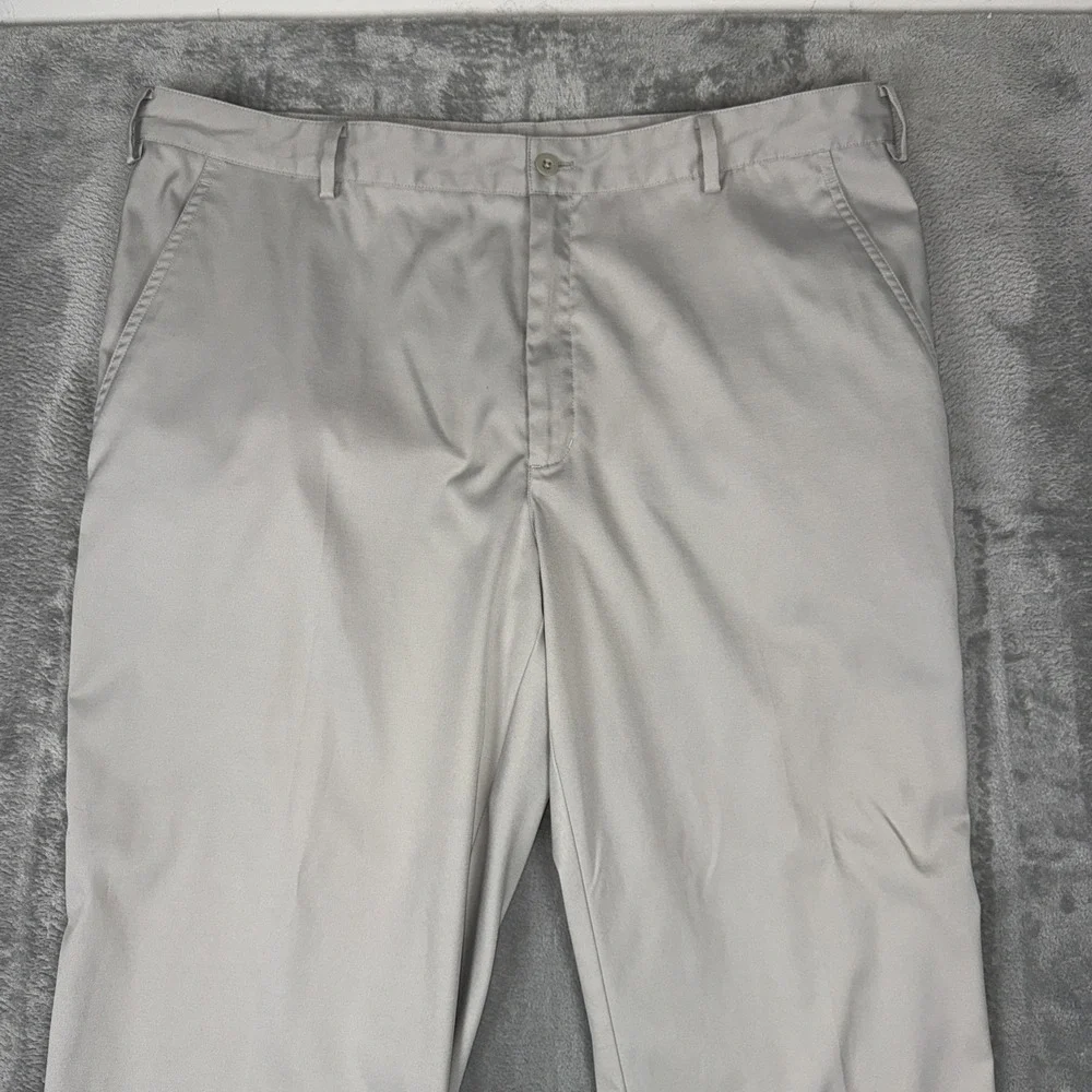 Nike Golf Pants Mens 38x30 Khaki Tan Beige‎ Dri Fit Slash Pocket